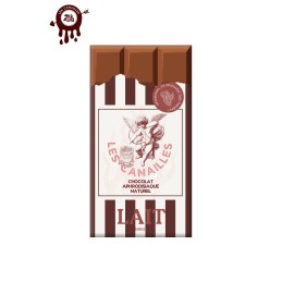 Tablette chocolat aphrodisiaque • Lait • 100g Tablette chocolat aphrodisiaque • Lait • 100g