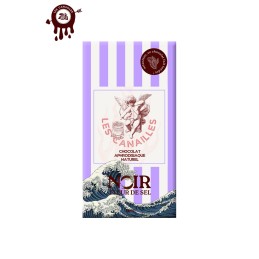 Tablette chocolat aphrodisiaque • Noir Fleur de sel • 100g