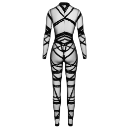 Prestaloveshop Combinaison transparente flocage géométrique Prestaloveshop Combinaison transparente flocage géométrique