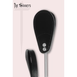 Prestaloveshop Cravache cuir noir manche aluminium 49 cm Prestaloveshop Cravache cuir noir manche aluminium 49 cm