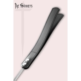 Prestaloveshop Cravache cuir noir longue manche aluminium Prestaloveshop Cravache cuir noir longue manche aluminium