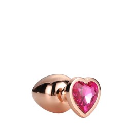 Gleaming Love Coeur Bijou Plug Gold